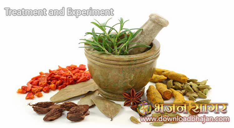 treatment and experiment